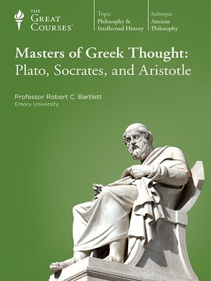 cover image of Masters of Greek Thought